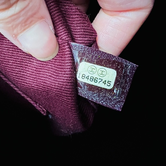 [SOLD] Authentic Chanel Grey Calf Leather Shoulder Purse Tote - Picture 15 of 16